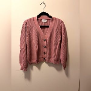 Old Navy Pink Cardigan